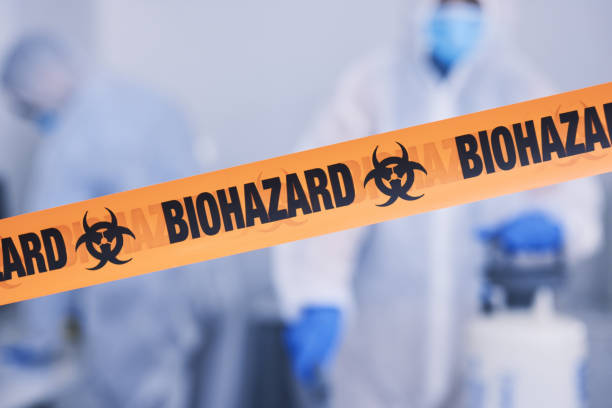 Professional Crime Scene Cleanup technician working in Montgomery, IL